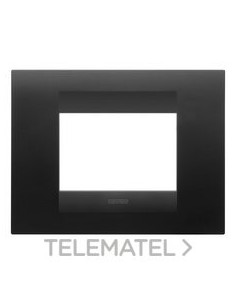 PLACA GEO 3M NEGRO SATINADO
