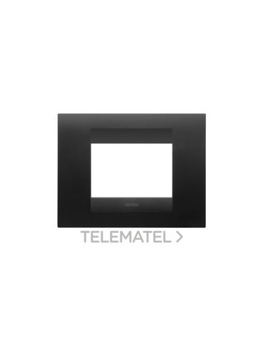 PLACA GEO 3M NEGRO SATINADO