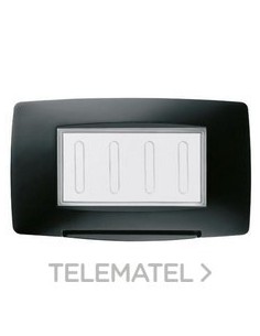PLACA ESTANCA 4M IP55 NEGRO