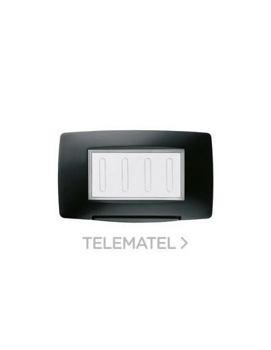 PLACA ESTANCA 4M IP55 NEGRO