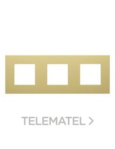 PLACA DAHLIA P. 3 MECANISMOS CREMA