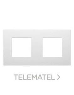 PLACA DAHLIA P. 2 MECANISMOS BLANCO