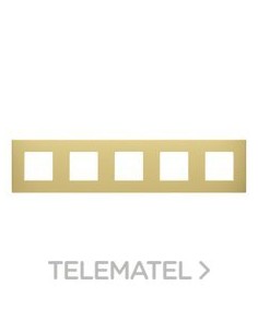 PLACA DAHLIA P. 5 MECANISMOS CREMA