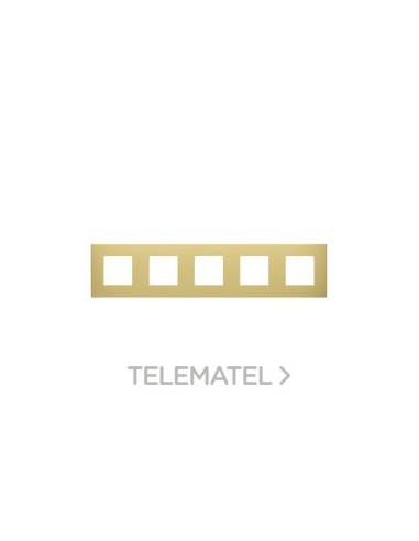 PLACA DAHLIA P. 5 MECANISMOS CREMA