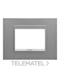 PLACA 2M LUX MET. ALUMINIO MONOCROMO