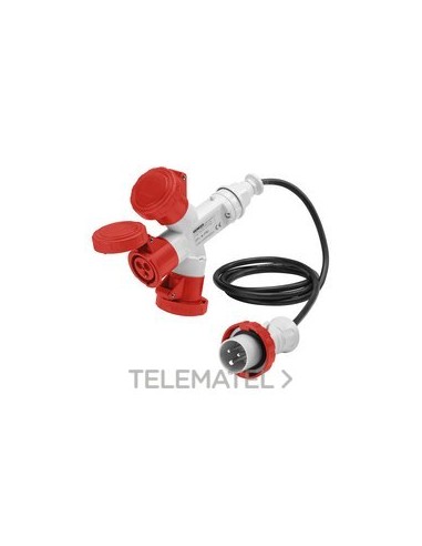 MULT.IP67 3x 3P+T 16A 400V CON CABLE