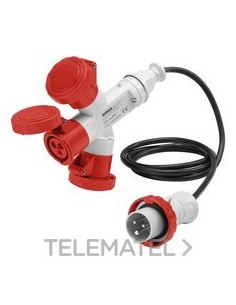 MULT.IP67 3x 3P+N+T 16A 400V CON CABLE