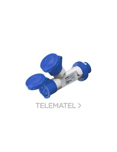 MULT. IP67 2x 3P+N+T 16A 230V