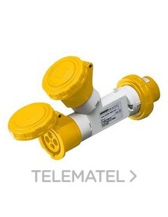 MULT. IP67 2x 2P+T 16A 110V 4H