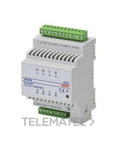 MODULO 4IN+4OUT UNIV. +4IN (0-1) KNX DIN