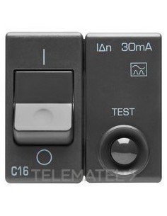 I.D.MAG.1P+N C16 IDN 30MA 230V 3KA SY/BK