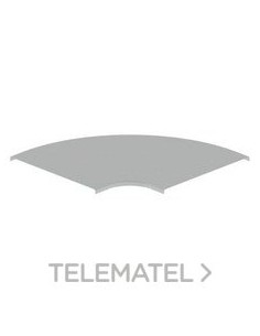 TAPA CV.PNA.90º 600 U23X GR RAL7035