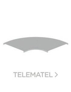 TAPA CV.PNA.90º 400 U23X GR RAL7035