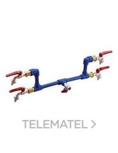 KIT HIDRICO 2 GRIFOS DE BOLA QMC 16