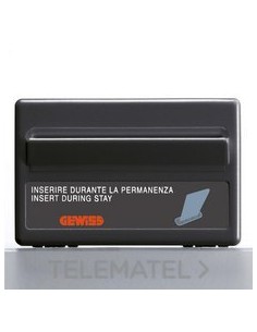 INTERRUPTOR UNIV.DE TARJETA 3M SY/BK