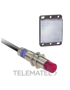 DETECTOR REFLEX POLZ.2m 24-240V 2 HL.90°