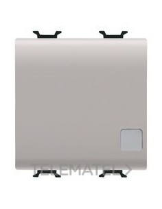 INTERRUPTOR 2 MOD.2P 16AX LUM.SEÑAL BG