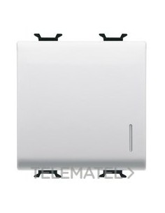 INTERRUPTOR 2 MOD.1P 16AX LUM.CX.RAP.BL