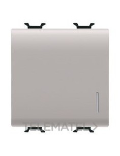 INTERRUPTOR 2 MOD.1P 16AX LUM.BG