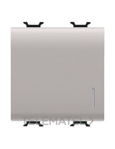 INTERRUPTOR 2 MOD.1P 16AX LUM.CX.RAP.BG