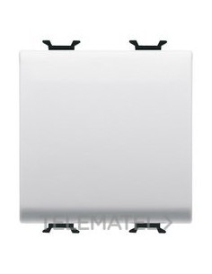 INTERRUPTOR CON 2 MÓDULOS 1P 16AX BLANCO