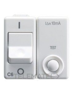 I.D.MAG.1P+N C6 IDN 10MA 230V 3KA SY/WT