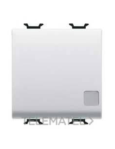 INTERRUPTOR 2M 2P 16AX LUM. SEÑ. BLANCO