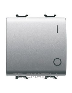 INTERRUPTOR 2M 2P 16AX TITANIO