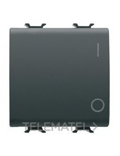 INTERRUPTOR 2M 2P 16AX CON.RÁPIDA NEGRO