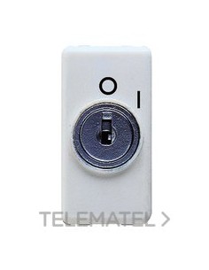 INTERRUPTOR 2P 10AX CON LLAVE SY/WT