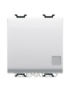 INTERRUPTOR 2M 1P 16AX LUM. SEÑ. BLANCO