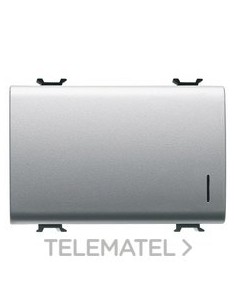 INTERRUPTOR 3M 1P 16AX LUM. LOC.TITANIO