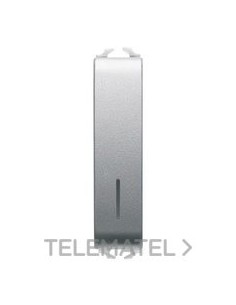 INTERR 1/2M. 1P 10AX LUM.LOC.TITANIO