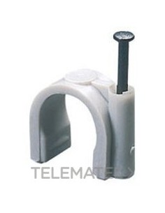 GRAPA PLAST.DIAM.19-20 GRIS