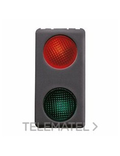 TESTIGO DOBLE ROJO/VERDE 230V SY/BK