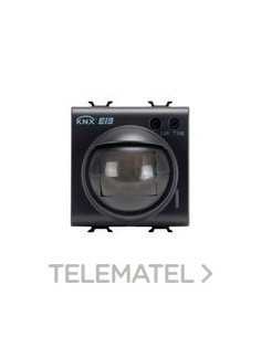 DETECTOR IR+CREPUSCULAR KNX NEGRO