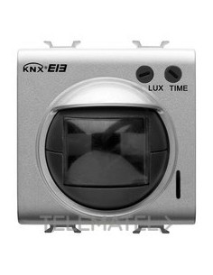 DETECTOR IR+CREPUSCULAR KNX TITANIO