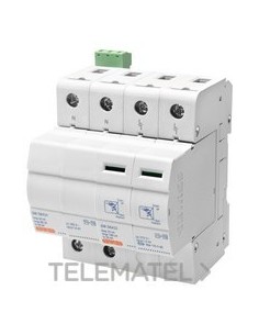 DESCARGADOR 1P+N 25KA AUX. T1+2