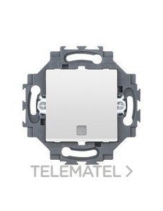 PULSADOR 1P-10A LENTE ILUM EMB RAP DH BL