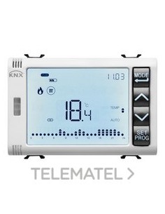 CRONOTERMOSTATO PROGRAM. T+H KNX EMP. BL
