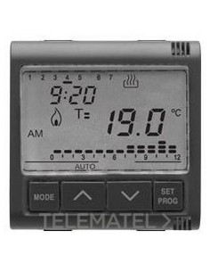 CRONOTERMOSTATO SYSTEM BLACK