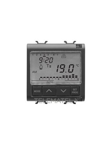 CRONOTERMOSTATO DE EMPOTR.2M 230VCA N.