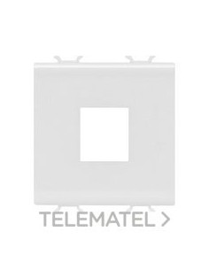 CONTENEDOR VACÍO 2 MOD.CTR.RJ 45 BL