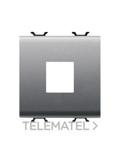 CONTENEDOR VACÍO RJ45 2M TITANIO