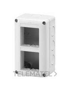 CAJA MOD. SUP. 4M (2X2) VERT. IP40