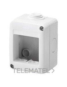 CAJA MOD. SUP. 2M HORIZ. IP40