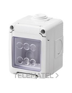 CAJA MOD. SUP. EST. 2M HORIZ. IP55