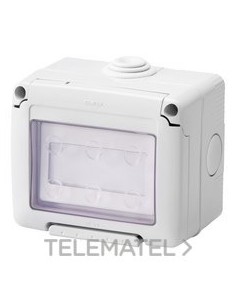 PULS. ILUM. NOMBRE 10A 1P + CAJA IP55