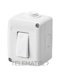 CONMUTADOR 16AX 1P + CAJA IP40