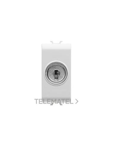 CONMUTADOR 1 MOD.1P 10AX+llave BL